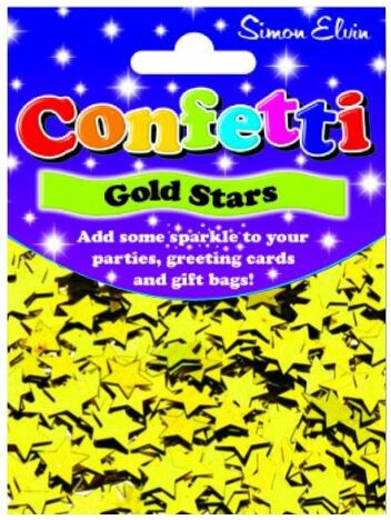 Gold Stars Confetti